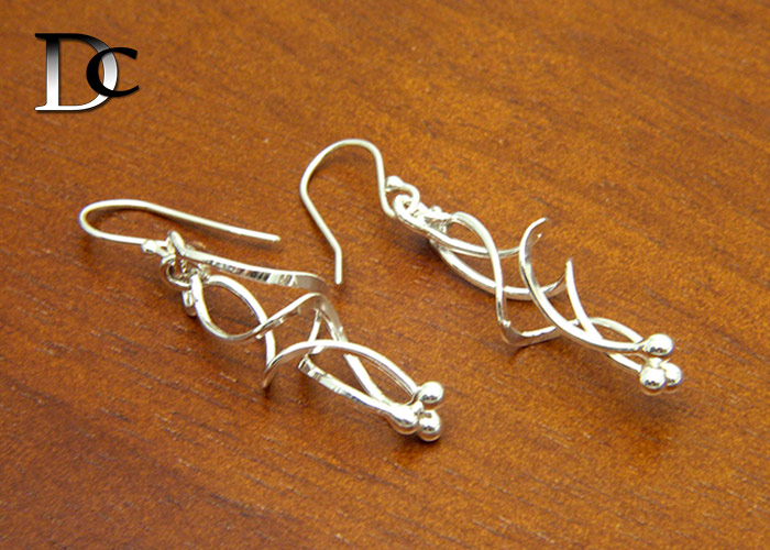 Forged Arch Earrings