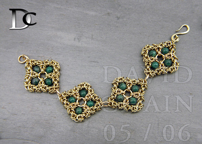 Celtic Byzantine Bracelet