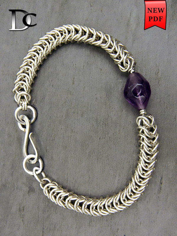 Linear Beaded Puño Bracelet